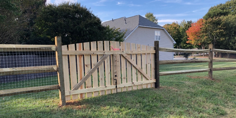 Fences in Greensboro, North Carolina